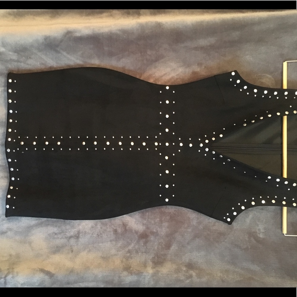 Black Suede Dress